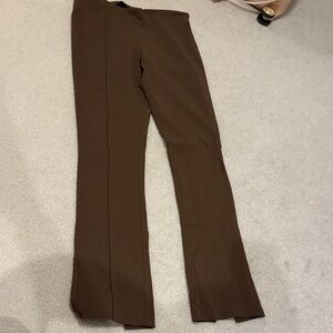 Divided Chocolate Brown Pants